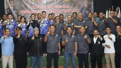 Wakili Kapolres Purwakarta, Kompol Sosialisman Hadiri Pelantikan Pengurus Perbakin