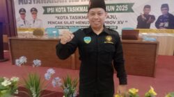 Pada Muskot Ke-6, Arif Terpilih Kembali Pimpin IPSI Kota Tasikmalaya Periode 2025-2029