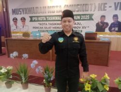 Pada Muskot Ke-6, Arif Terpilih Kembali Pimpin IPSI Kota Tasikmalaya Periode 2025-2029