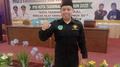 Pada Muskot Ke-6, Arif Terpilih Kembali Pimpin IPSI Kota Tasikmalaya Periode 2025-2029