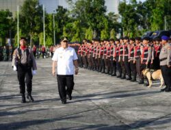 Ribuan Personel Gabungan Dikerahkan Mengamankan Perayaan Malam Tahun Baru 2026 di Provinsi Riau