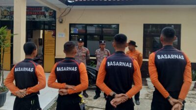 Bersama Tim SAR Gabungan, Polres Purwakarta Lakukan Pencarian Korban Tenggelam di Waduk Jatiluhur