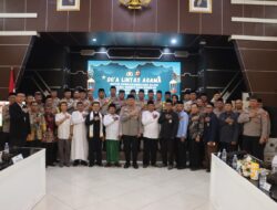 Wujud Kepedulian Korban Bencana, ‎Polres Subang Ikuti Doa Bersama Lintas Agama Tingkat Polda Jabar