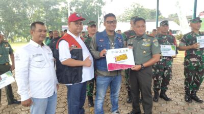 Hari Juang TNI AD Ke-80, Kodim 0610/Sumedang Gelar Bantuan Rutilahu dan Layanan Ganti Oli Gratis untuk Ojol