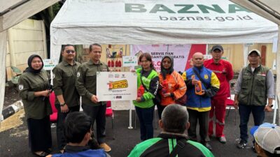 BAZNAS Jawa Barat Gelar Program Service dan Ganti Oli Gratis untuk Driver Ojek Online