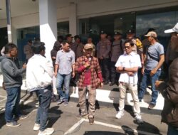 Sampaikan Aspirasi Masyarakat,DPD LPM Kabupaten Tasikmalaya Geruduk Kantor Bank BUMD di Kecamatan Rajapolah