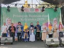 Kegiatan Priangan Bamboo Festival X Kriyaloka 2025, Dibuka Secara Resmi Oleh Wali Kota Tasik Viman Alfarizi