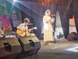 Dzikra Chandra Puteri Bungsu Diky Chandra Tampil Memukau, Hibur Pengunjung Priangan Bamboo Festival X Kriya Loka