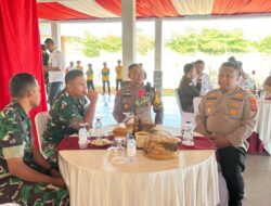 Wakili Kapolres Purwakarta, AKP Randy Freshtiadie Ikuti Coffee Morning dan Panen Raya Melon