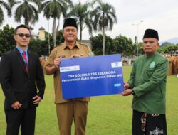 Wakil Wali Kota Tasik Terima 500 Mushaf Al-Qur’an dan 10 Buku Fatwa MUI dari Penerbit Buku Erlangga