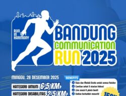 Fikom Unpad dan IKA Fikom Unpad Menggelar “Bandung Communication Run 2025” dengan Kategori Umum dan Disabilitas