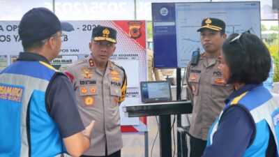 Pastikan Ops Lilin Lodaya 2025 Berjalan Optimal, Kapolda Jabar Tinjau Kesiapan Pos Yan Rest Area KM 88B