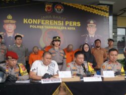 Polres Tasik Kota Selama Bulan Mei-Desember Tahun 2025 Ungkap Jaringan Pencurian Kendaraan R4 Lintas Wilayah