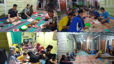 Jelang Pergantian Tahun 2026, Warga Masyarakat RT 01/RW 01 Bersama Pemdes Trimulya Jaya Kecamatan Ukui Gelar Tasyakuran