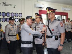 Kapolres Muara Enim AKBP Jhoni Eka Putra Pimpin Sertijab Pergantian Kabag SDM, Berlangsung Khidmat