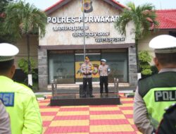 Siaga Penuh Amankan Malam Tahun Baru 2026 Polres Purwakarta Terjunkan 291 Personel