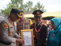 Kapolres Tasikmalaya Kota Pimpin Kegiatan Pelepasan Purnawirawan Polri