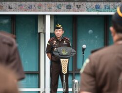 Wakajati Jabar,Taufan Zakaria, Pimpin Apel Gabungan Bersama Kejari se-Jawa Barat,Sampaikan Ini