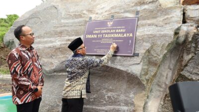 Diresmikannya SMAN 11 Kota Tasik Oleh Wamendikdasmen RI, Harus Berorientasi Kepada Mutu dan Kualitas