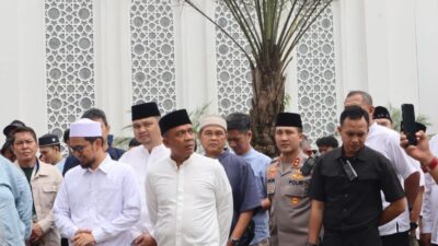 Kapolres Purwakarta Dampingi Kapolda Jabar Hadiri Peringatan Isra Mi’raj 1447 Hijriah di Darangdan