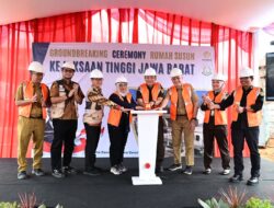 Dukung Program Presiden Tiga Juta Rumah Kesejahteraan ASN, Wakajati Jabar Pimpin Groundbreaking Ceremony Rumah Susun Kejati Jabar