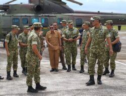 Wakil Bupati Subang Dampingi Wakil Panglima, Tinjau Pembangunan Koperasi Merah Putih