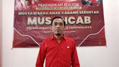 Sekretaris DPC PDI Perjuangan Kota Tasik: Musancab Dapat Lahirkan Kepengurusan PAC yang Solid dan Siap Besarkan Partai