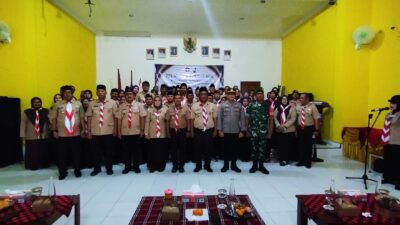 Ade Hartono Resmi Dikukuhkan Sebagai Ketua Kwaran Gerakan Pramuka Kecamatan Pangandaran Masa Bakti 2026-2028