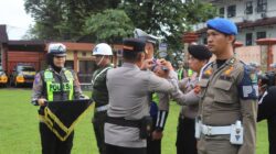 Waka Polres Muara Enim Pimpin Apel Gelar Pasukan Operasi Keselamatan Musi 2026