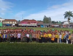 Gerakkan Aksi Bersih Lingkungan, Polsek Jalan Cagak Bersama Forkopimcam Kasomalang Kerahkan 1.000 Pelajar