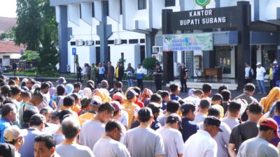 Pimpin Apel Kebersihan Lingkungan, Kang Rey Tegaskan Lingkungan Bersih, Modal Menuju Subang Sehat dan Tertata