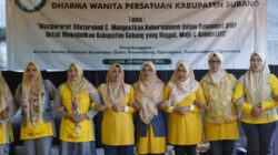 Penasehat Dharma Wanita Persatuan Subang Hadiri Pertemuan Rutin DWP, Tekankan Pentingnya Kebersamaan dan Solidaritas Organisasi