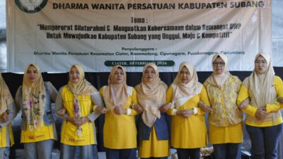 Penasehat Dharma Wanita Persatuan Subang Hadiri Pertemuan Rutin DWP, Tekankan Pentingnya Kebersamaan dan Solidaritas Organisasi