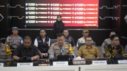 Hadiri Konferensi Pers Peredaran dan Penyalahgunaan Miras Ilegal, Wabup Subang Tegaskan Tragedi Miras, Tidak Boleh Terjadi Lagi