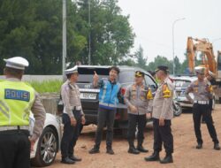 Pastikan Tol Japek Selatan-2 Siap Digunakan Saat Mudik, Dirgakkum Korlantas Polri Turun Langsung ke Purwakarta
