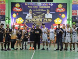 Wakil Wali Kota Tasik Diky Chandra Menutup Event Cypher Basket Ball Tasikmalaya