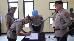 Kapolres Subang Pimpin Sertijab Wakapolres Subang dari Kompol Endar Supriyatna Kepada Kompol Asep Agustoni