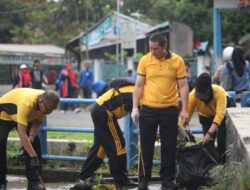 Bangun Soliditas dan Kepedulian Lingkungan, Kapolres Tasikmalaya Kota Pimpin Olahraga Bersama dan Aksi Bersih Situ Gede