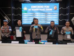 Sat Reskrim Polres Subang Berhasil Amankan Pelaku Penipuan dan Penggelapan, Modus Mengaku Sebagai Staf Khusus Gubernur Jabar