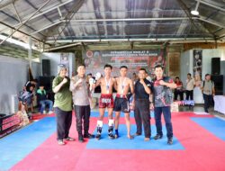 Diky Chandra dan Kapolres Tasikmalaya Kota : Ekshibisi Tarung Gelaran Akademi Indoboxing Sebagai Ruang  Ekspresi Anak Muda