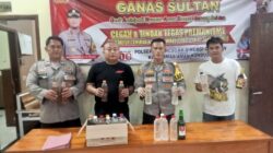 Polsek Jalan Cagak Konsisten Zero Miras, Gencar Razia Miras ilegal