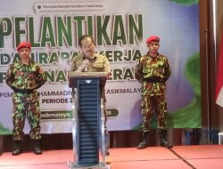 Kaban Kesbangpol Hadiri Pelantikan Pengurus PD Muhammadiyah Kota Tasikmalaya