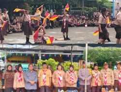 23 peserta Antusiasnya ikut Xaveta Scout Skills Competition II Tahun 2026, SMP Xaverius Emmanuel Tanjung Enim Tingkat SD/MI