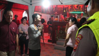 Guna Pastikan Perayaan Imlek Berjalan Aman dan Kondusif, Kapolres Purwakarta Langsung Pimpin Pengamanan Gabungan