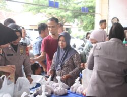 Gelar Gerakan Pangan Murah, Upaya Polres Purwakarta Stabilkan Harga Bahan Pokok