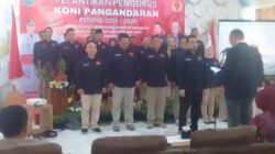 Pelantikan Pengurus KONI Pangandaran Periode 2025–2029, Arief Hikmawan Wiradinata Tekankan Soliditas dan Prestasi