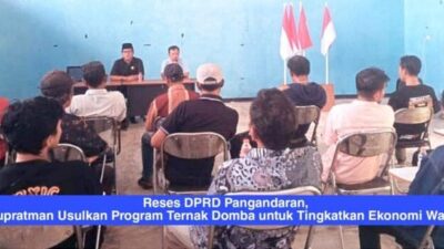 Serap Aspirasi Warga, Anggota DPRD Pangandaran Supratman Bahas Ekonomi Desa hingga Akses BPJS
