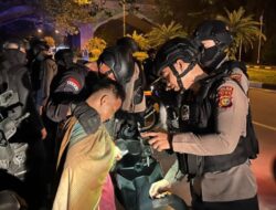 Guna Ciptakan Rasa Aman dan Nyaman Bagi Masyarakat, Tim Raga Gabungan Polda Riau dan Polresta Pekanbaru Gelar Patroli Besar