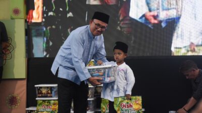 Ketua DPRD Kota Tasikmalaya H.Aslim Hadiri dan Berikan Apresiasi Kegiatan Ngabuburit Bareng Anak Yatim Vol 9