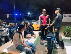 Blue Light Patrol Polsek Purwakarta Kota, Polisi Hadir Tekan C3 dan Aksi Perkelahian di Malam Hari